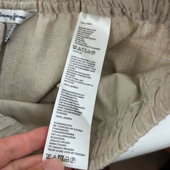 Tommy Bahama Two Palms Tux Stripe Linen Pants Size Small - Picture 8 of 9